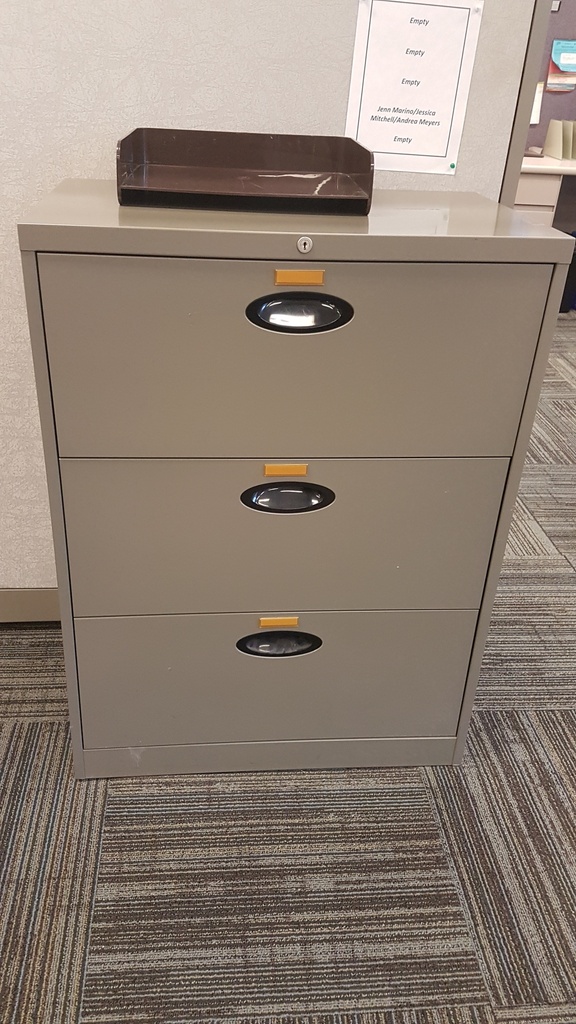 Filing - 3 Drawer Lateral Metal