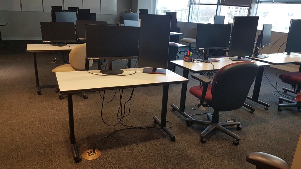 Training Table - Wood, metal