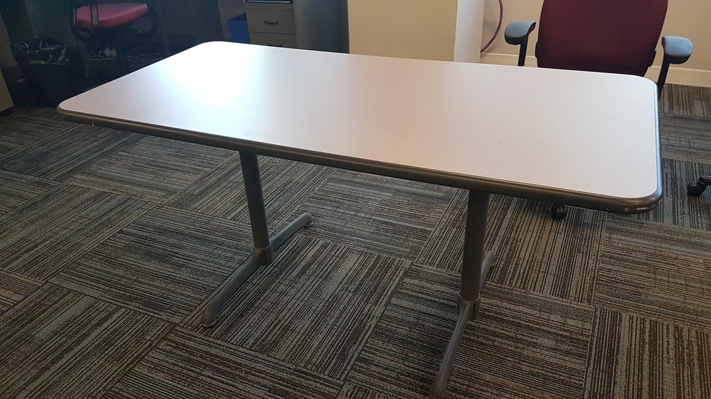 Training Table - fixed leg, wood, metal