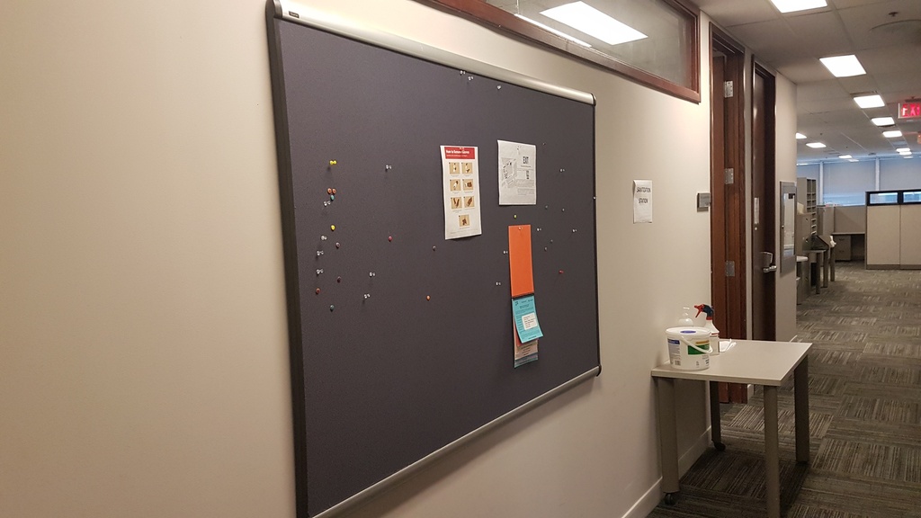 Cork Board - grey #1