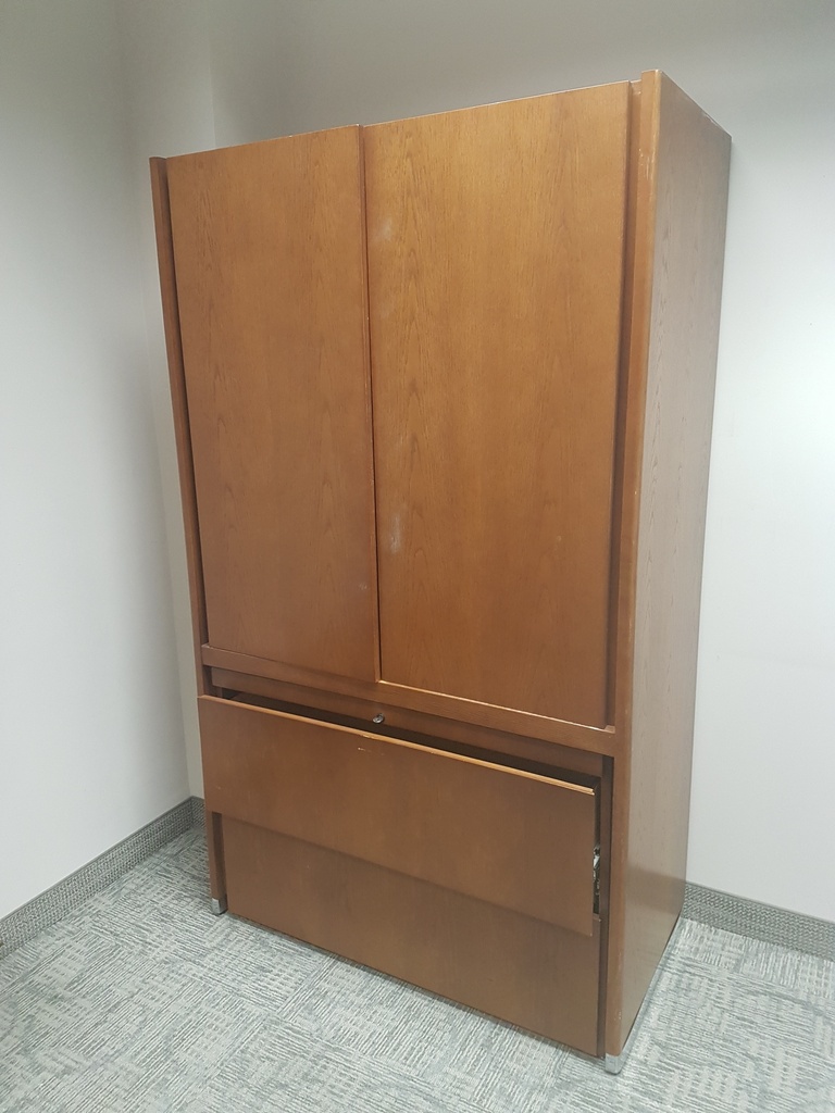 Rtal Wood Cabinet - 2 Door and 2 Drawer