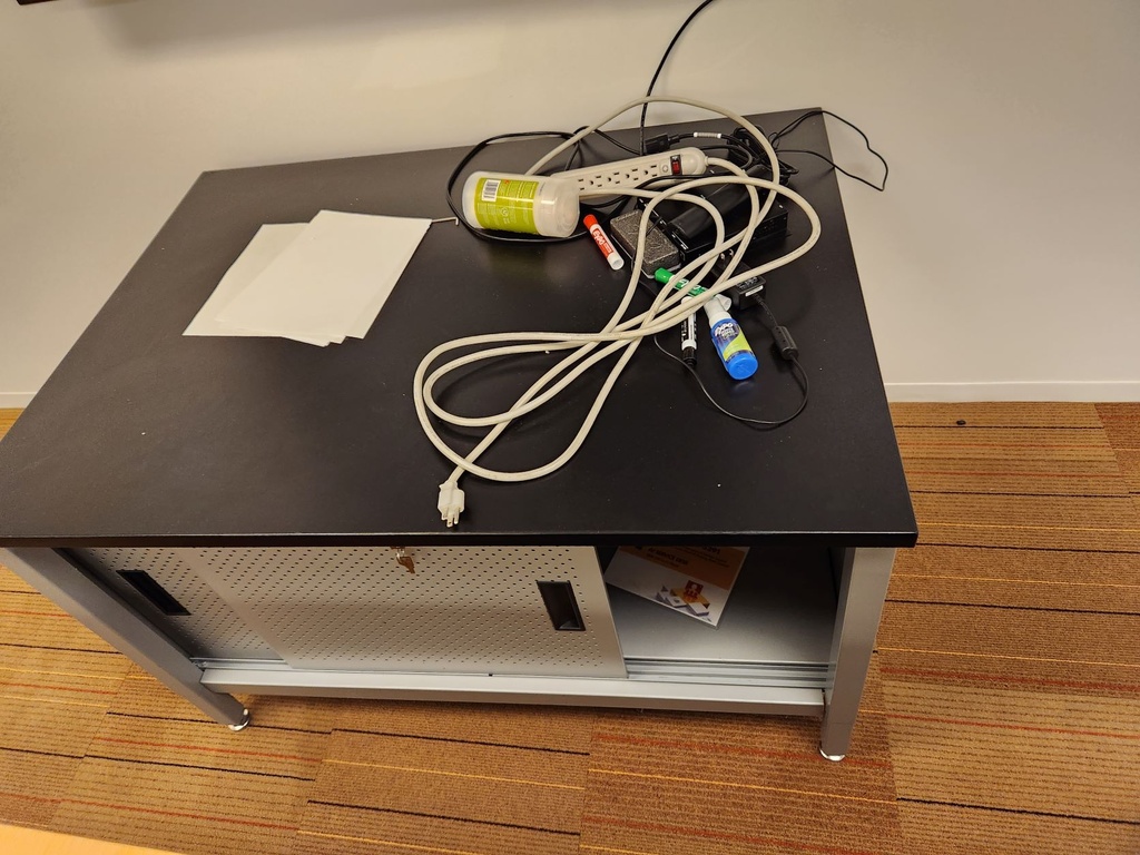 Slide Door Credenza