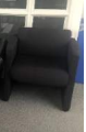 Upholstered square chairs