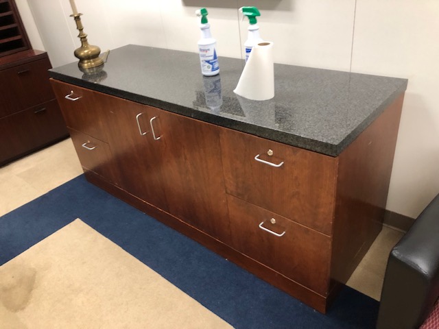 Credenza, with marble top
