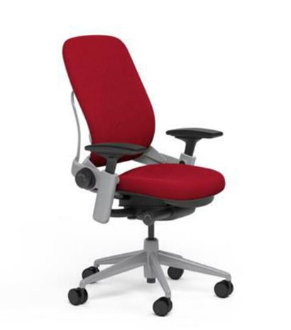 Red task chair