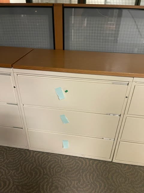 3-Drawer File Cabinet