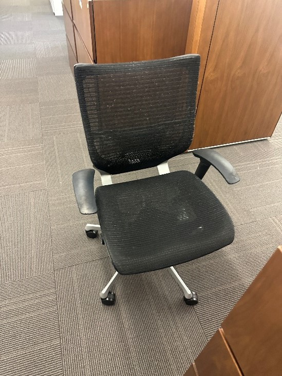 #65 - okamure office chair 24 x 25 x 37