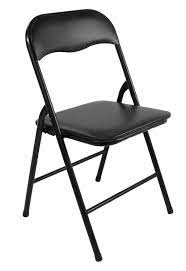 Black Folding Chairs*photo reprensntion*