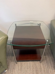Glass Side Table