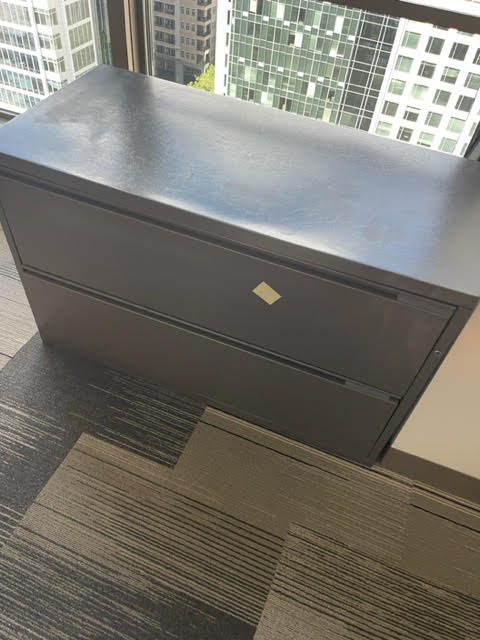 2 DRAWER FILE - GREY