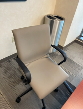 BROWN TASK CHAIRS