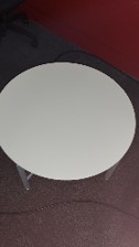 White coffee table