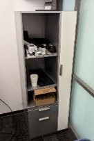 File Cabinet, 22" x 20" x 60"