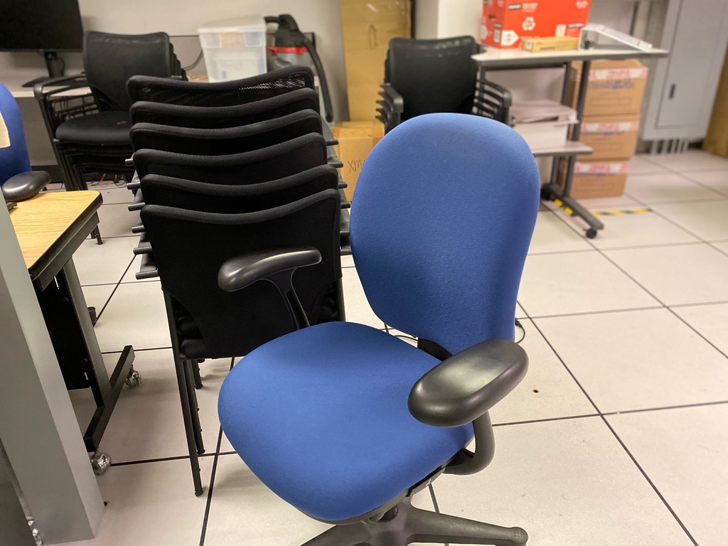 Blue Desk Chair