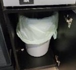 Trash Bin, 12" x 12" x 15"