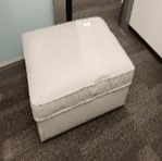 Ottoman, 42" x 42" x 18"