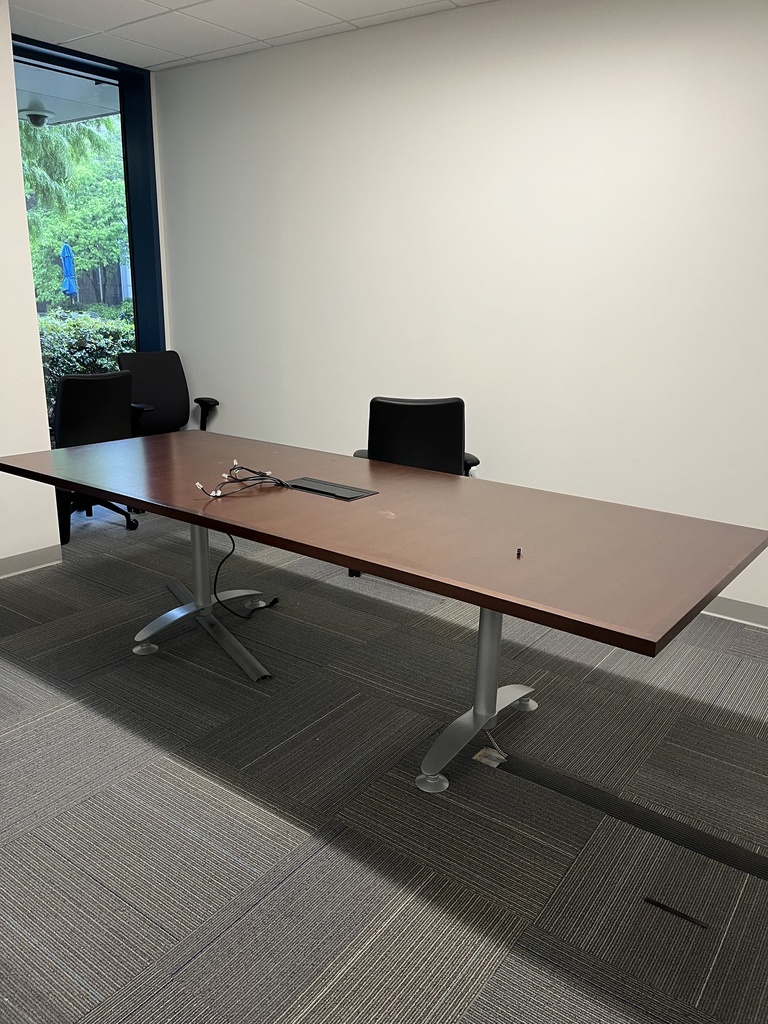 Conference table, 108x42x30"