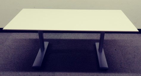 Haworth 72" height-adjustable desk, manual