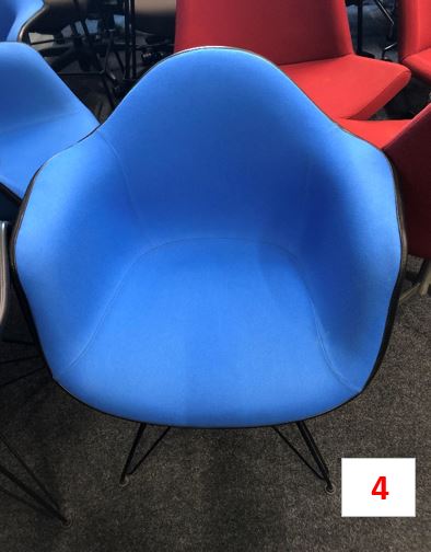 Blue Guest Chairs