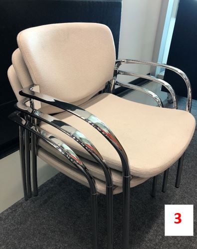 Stacking Chairs - White