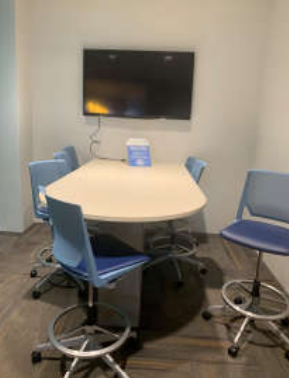 Bullet High Collaborative Table (Table and 6 Chairs)