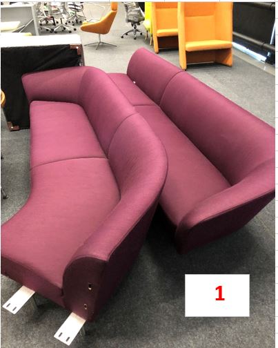Guest Couch - Red