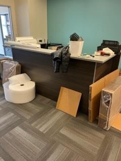 Reception Desk Unit 3'W x 6'L