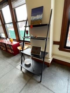 Wood Wall-Supported Bookshelf - 33"X72"