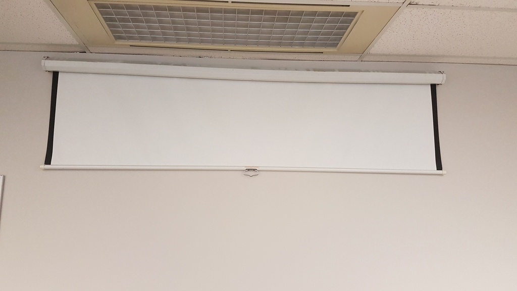 Projector screen - 7'