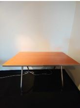 Desk, brown