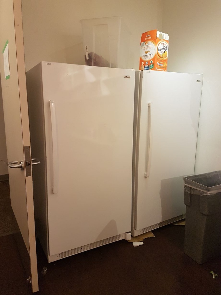 White fridge