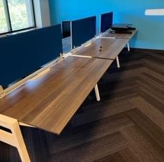 Frame One Benching Stations/ 6-Pack  / 29" x 58" per seat