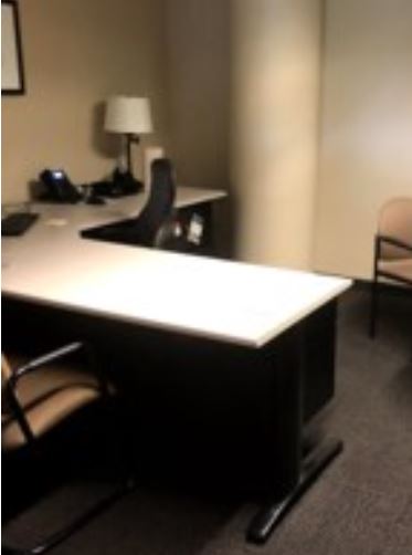 Ellipse L-Shaped Desk