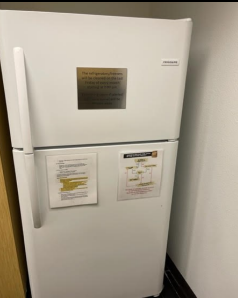 WHITE FRIDGE 