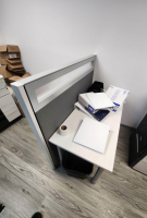 Panels - Grey with white trim