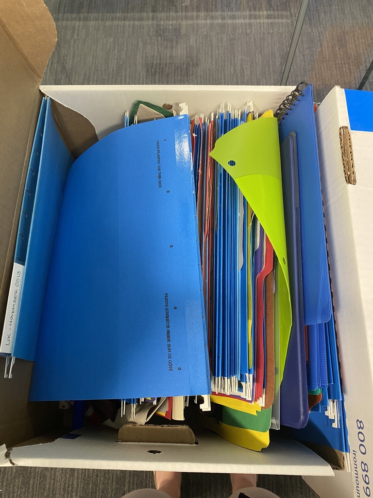 Box of Hanging Folders