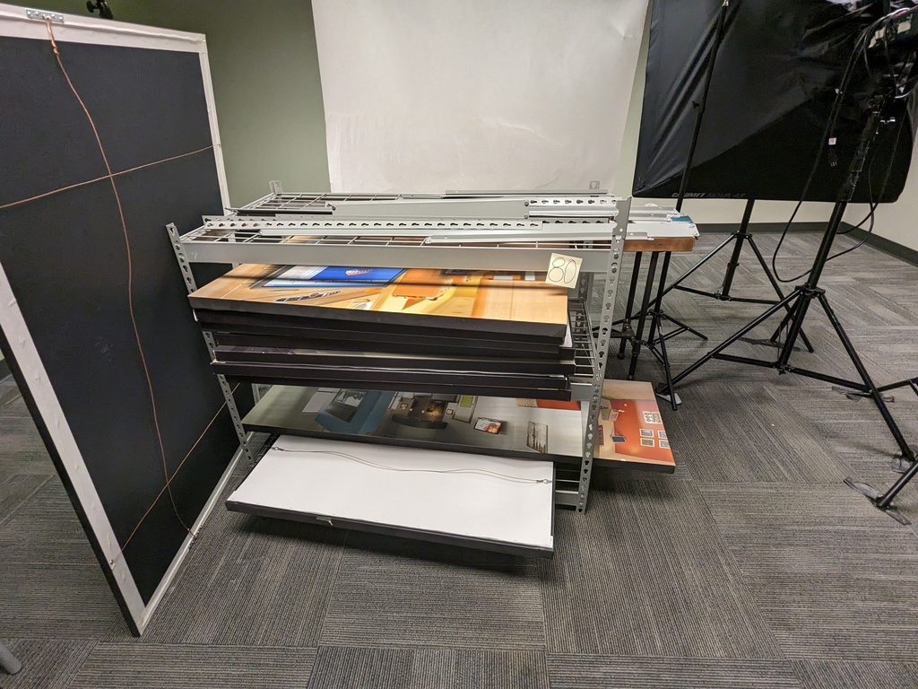  metal rack (4'x2'x3')