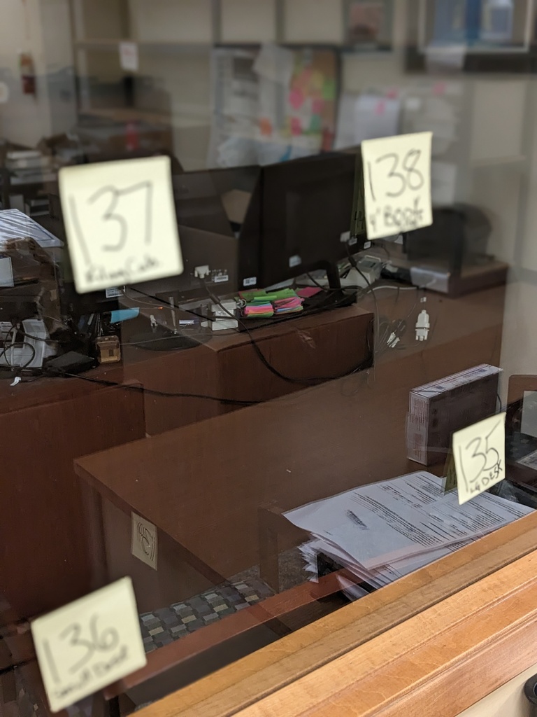 front desk only, b/b/f storage (2'x6'x2.5')