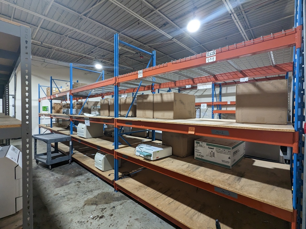 industrial pallet racking