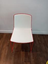 RED AND WHITE CHAIR