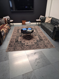 Rug, Black Pattern, 3000x1990