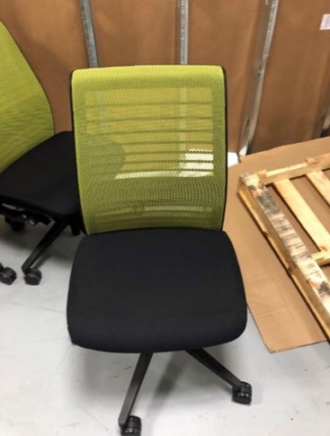Steelcase Think Green Mesh Conference Chairs (no arms)