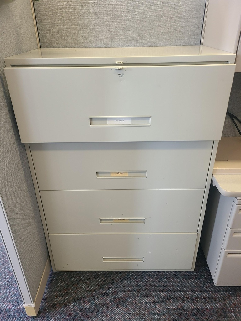 Four-drawer cabinet