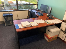 L-Shaped Desk, 72x30x30"