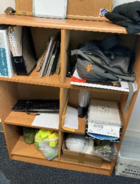 Cube Bookshelf, 31x12x49"