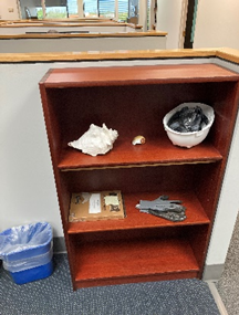 Cherry Wood Bookshelf, 30x11x48