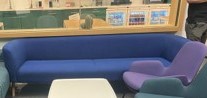 Sofa - Blue / Sofá - Azul