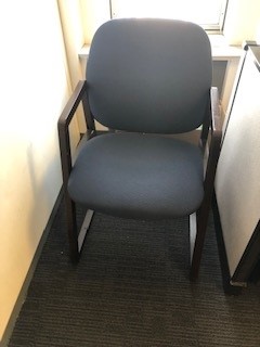 Blue Side Chairs