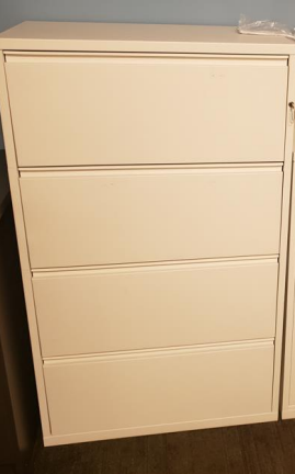 30" Wide 4H Lateral Cabinet