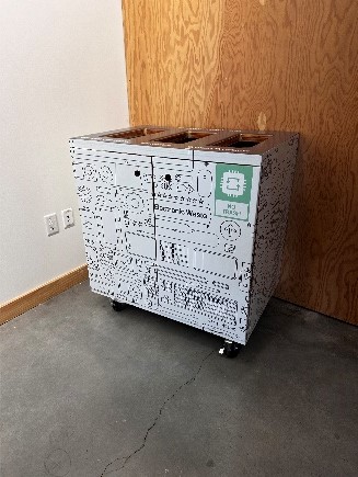 Recycle Bin  24"D x 36"W x 40"H